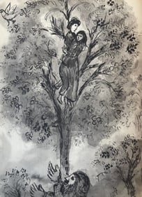Marc Chagall, Composition, Contes de Boccace, Verve: Revue Artistique et Littéraire, Limited