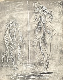 Pablo Picasso, Trois baigneuses (Bloch 361a-e; Baer 683-688; Cramer 38), La Chèvre-Feuille,