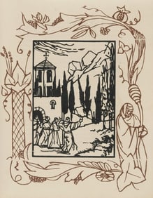 Émile Bernard, Composition (Morane, No. 100), Les Petites Fleurs de St. Françoise, Limited