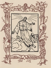 Émile Bernard, Composition (Morane, No. 100), Les Petites Fleurs de St. Françoise, Limited