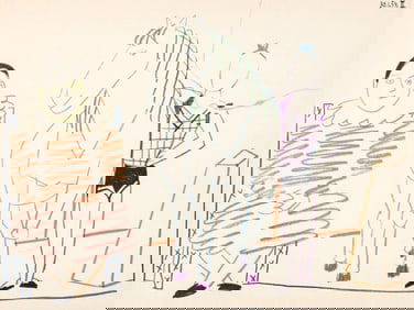 Pablo Picasso, Composition, Picasso and the Human Comedy, Verve: Revue Artistique et Litté