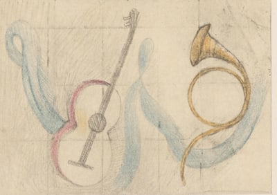 Marie Laurencin, Composition, Les Biches, Limited Edition Lithograph