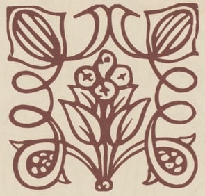 Émile Bernard, Composition (Morane, No. 100), Les Petites Fleurs de St. Françoise, Limited