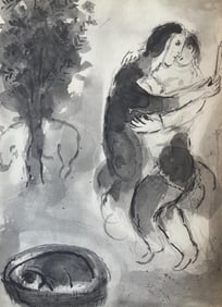 Marc Chagall, Composition, Contes de Boccace, Verve: Revue Artistique et Littéraire, Limited
