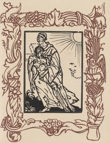Émile Bernard, Composition (Morane, No. 100), Les Petites Fleurs de St. Françoise, Limited
