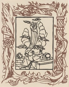 Émile Bernard, Composition (Morane, No. 100), Les Petites Fleurs de St. Françoise, Limited