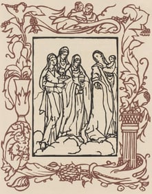 Émile Bernard, Composition (Morane, No. 100), Les Petites Fleurs de St. Françoise, Limited