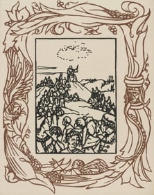 Émile Bernard, Composition (Morane, No. 100), Les Petites Fleurs de St. Françoise, Limited
