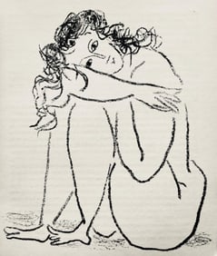 André Marchand, Composition, pierre ã feu provence noire, Limited Edition Lithograph