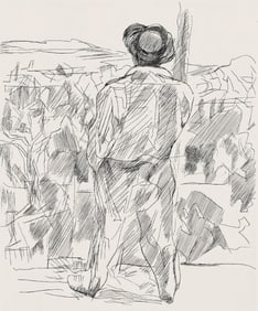Jacques Villon, Composition (Ginestet/Pouillon 42-64), Hésiode, Les Travaux et les Jours,