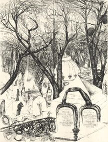 Édouard Goerg, Le Cimetière du Père, A La gloire à Paris, Limited Edition