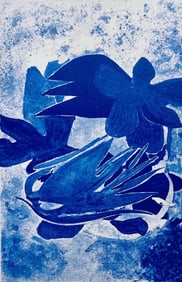 Georges Braque, Composition (Vallier 102), Les Paroles Transparentes, Limited Edition Lithograph