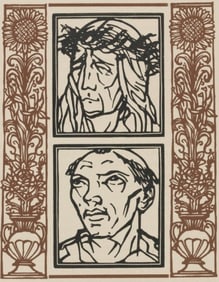Émile Bernard, Composition (Morane, No. 100), Les Petites Fleurs de St. Françoise, Limited