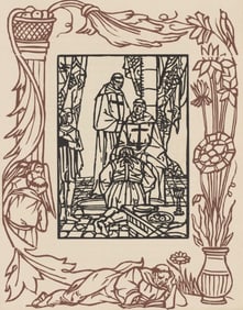 Émile Bernard, Composition (Morane, No. 100), Les Petites Fleurs de St. Françoise, Limited