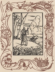 Émile Bernard, Composition (Morane, No. 100), Les Petites Fleurs de St. Françoise, Limited