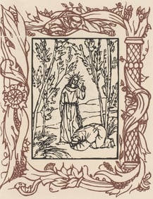 Émile Bernard, Composition (Morane, No. 100), Les Petites Fleurs de St. Françoise, Limited