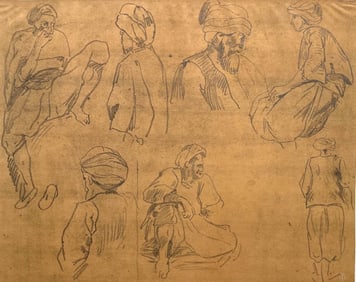 Eugène Delacroix, Composition, Trente et un Dessins et Aquarelles du Maroc, Limited Edition