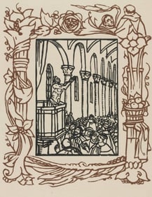 Émile Bernard, Composition (Morane, No. 100), Les Petites Fleurs de St. Françoise, Limited