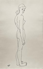 Henry Strater, Composition, 24 Drawings by Henry Strater, Limited Edition Lithograph