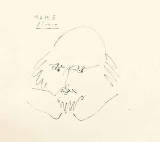 Pablo Picasso, Shakespeare XI (Bloch 1197), Picasso-Aragon Shakespeare, Limited Edition Lithograph