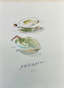 Édouard Manet, Composition, Édouard Manet, Letters with Aquarelles, Limited Edition
