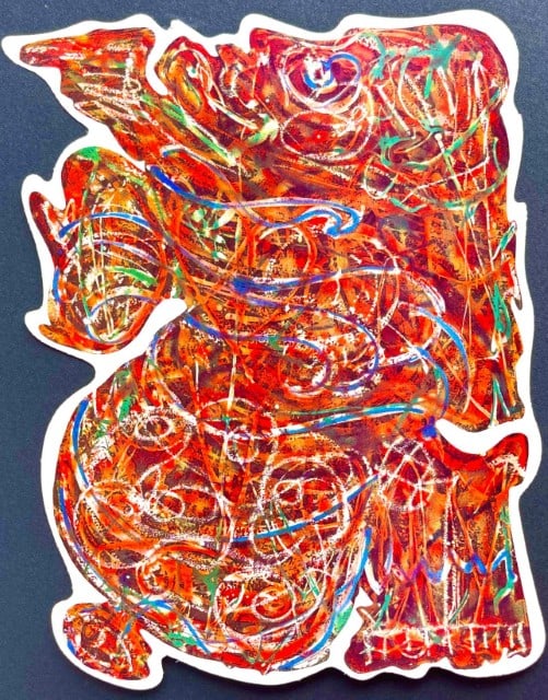 Alfonso Ossorio, Composition, Peintures initiatiques d'Alfonso Ossorio, Limited Edition Lithograph (1 of 8)