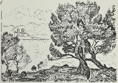Paul Signac, Antibes, Signac Dessins, Limited Edition Lithograph