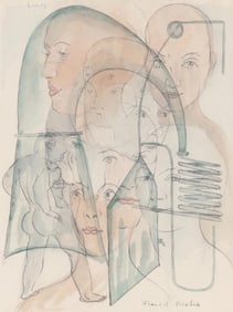 Francis Picabia, Composition, Le Peseur d'âmes (The Weigher of Souls), Limited Edition