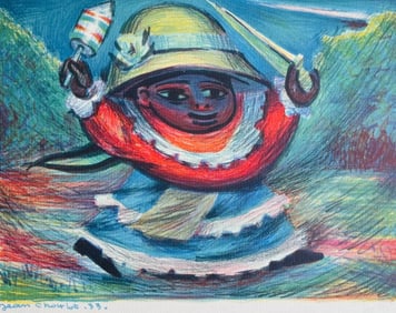 Jean Charlot, Composition, Limited Edition Lithograph