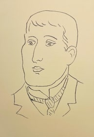 Henri Matisse, Composition (Duthuit 31), Apollinaire, Limited Edition Lithograph
