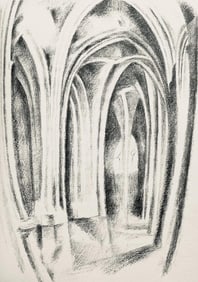 Robert Delaunay, Saint-Séverin (Habasque 720-728), Allo! Paris!, Limited Edition Lithograph