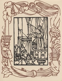 Émile Bernard, Composition (Morane, No. 100), Les Petites Fleurs de St. Françoise, Limited