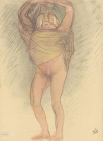 Auguste Rodin, Composition, La Varende, Rodin, Limited Edition Lithograph