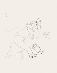 Marc Chagall, Composition, Suite Provinciale avec 92 dessins inédits de Marc Chagall, Limited