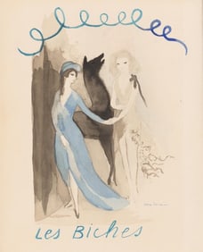 Marie Laurencin, Composition, Les Biches, Limited Edition Lithograph