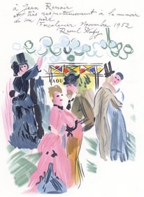 Raoul Dufy, Hommage à Renoir, Lettre à mon peintre Raoul Dufy, Limited Edition Lithograph