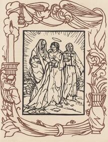 Émile Bernard, Composition (Morane, No. 100), Les Petites Fleurs de St. Françoise, Limited