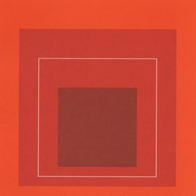 Josef Albers, Homage to the Square, Josef Albers: White Line Squares, Limited Edition Lithograph