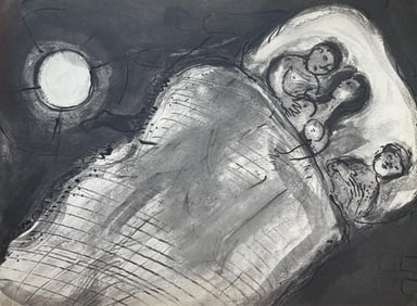 Marc Chagall, Composition, Contes de Boccace, Verve: Revue Artistique et Littéraire, Limited