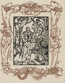 Émile Bernard, Composition (Morane, No. 100), Les Petites Fleurs de St. Françoise, Limited
