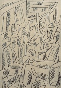 Fernand Léger, Soldats Jouant Aux Cartes, Fernand Léger, Dessins de Guerre, Limited