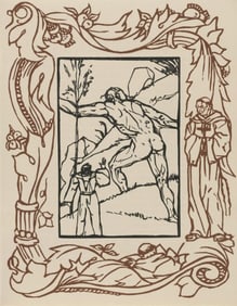 Émile Bernard, Composition (Morane, No. 100), Les Petites Fleurs de St. Françoise, Limited