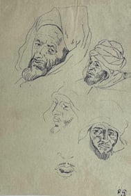 Eugène Delacroix, Composition, Trente et un Dessins et Aquarelles du Maroc, Limited Edition
