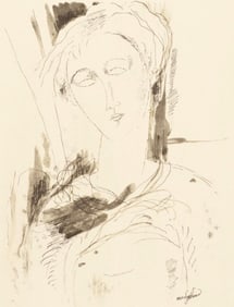 Amedeo Modigliani, Portrait, Douze Contemporains, Limited Edition Lithograph