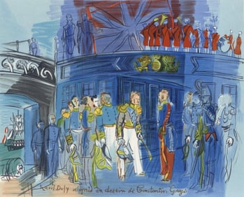 Raoul Dufy, Le Prince de Joinville, Lettre à mon peintre Raoul Dufy, Limited Edition Lithograph