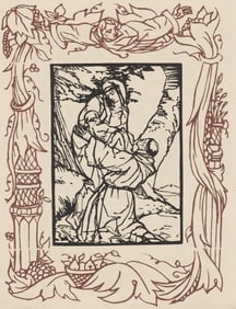 Émile Bernard, Composition (Morane, No. 100), Les Petites Fleurs de St. Françoise, Limited