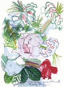 Raoul Dufy, Fleurs peintes en manière, Lettre à mon peintre Raoul Dufy, Limited Edition