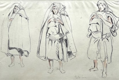 Eugène Delacroix, Composition, Trente et un Dessins et Aquarelles du Maroc, Limited Edition