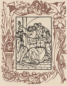 Émile Bernard, Composition (Morane, No. 100), Les Petites Fleurs de St. Françoise, Limited