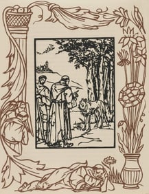 Émile Bernard, Composition (Morane, No. 100), Les Petites Fleurs de St. Françoise, Limited
